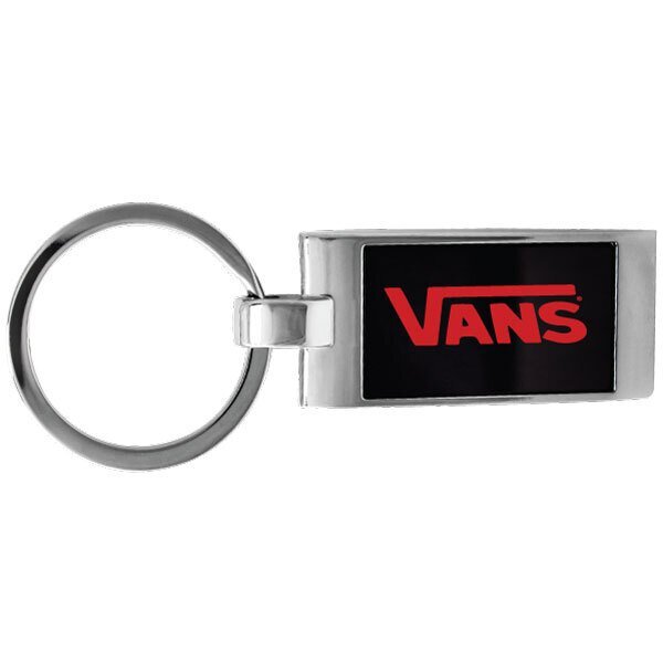 Simple Rectangle Metal Keychain