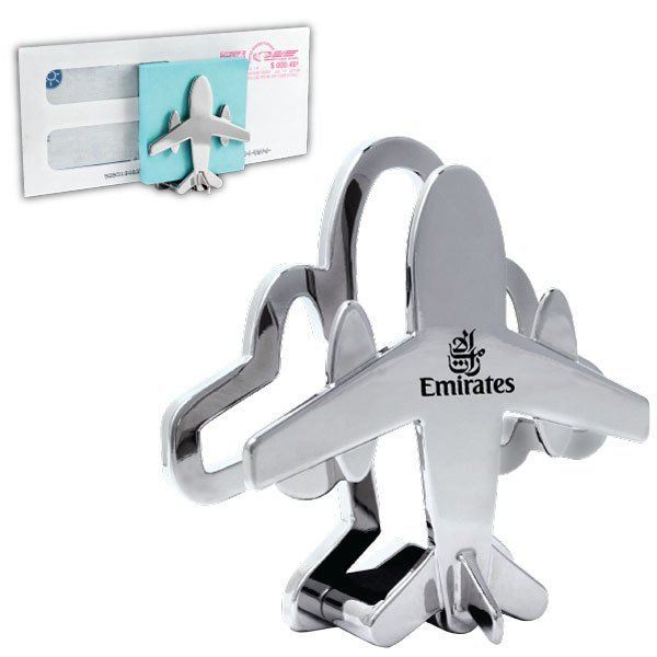 Airplane Memo and Card Holder