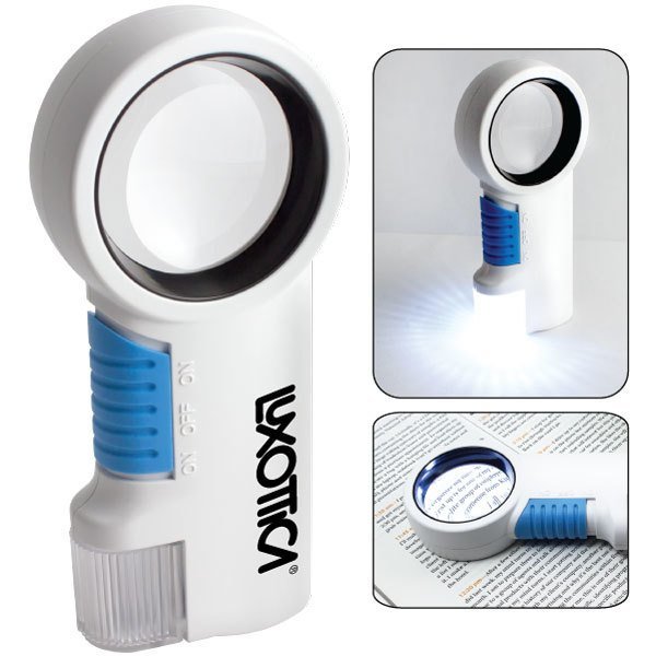 Lighted Magnifier and Flashlight