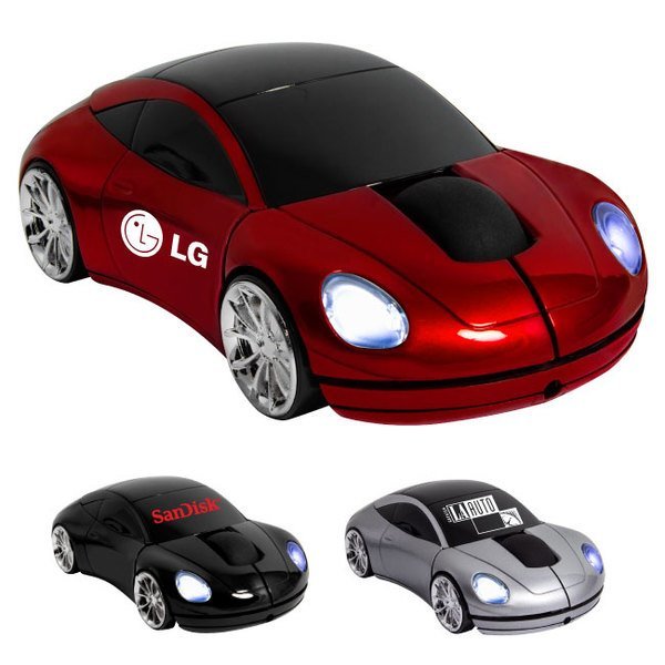Race Car Wireless Mouse