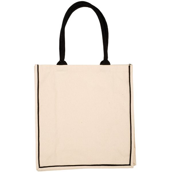 Piped Nantucket Cotton Tote