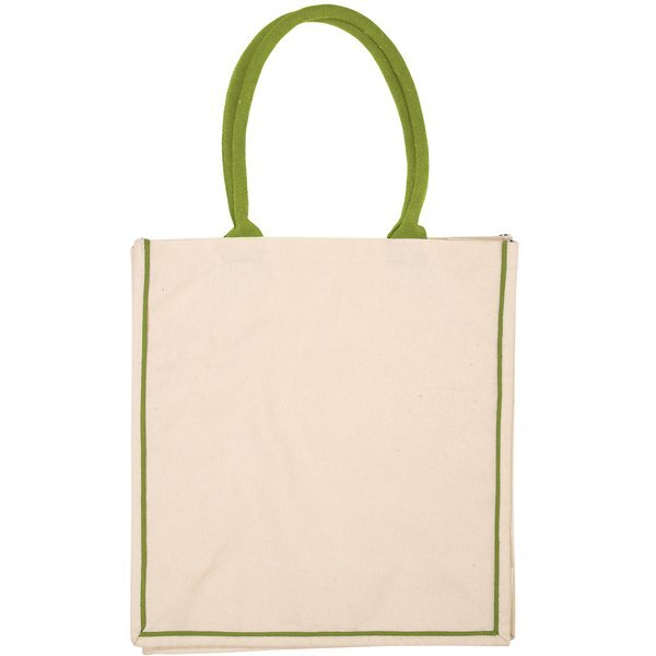 Piped Nantucket Cotton Tote