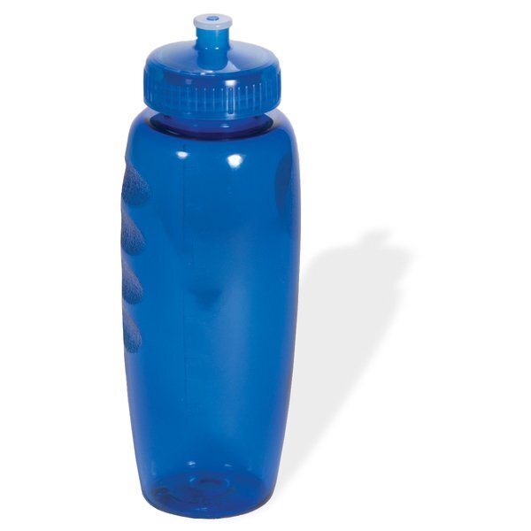 PolyClear™ Gripper Bottle, 30oz., BPA-Free
