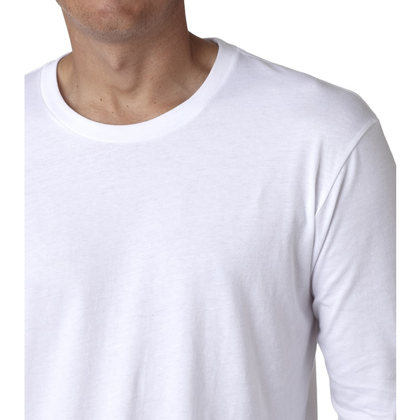 Next Level® Premium Cotton Men's Long Sleeve Fitted Tee