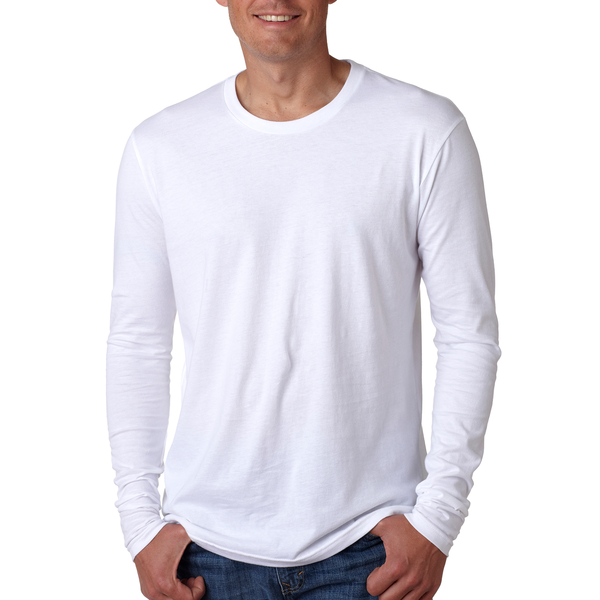 Next Level® Premium Cotton Men's Long Sleeve Fitted Tee