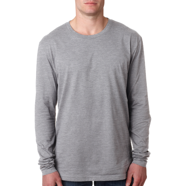 Next Level® Premium Cotton Men's Long Sleeve Fitted Tee