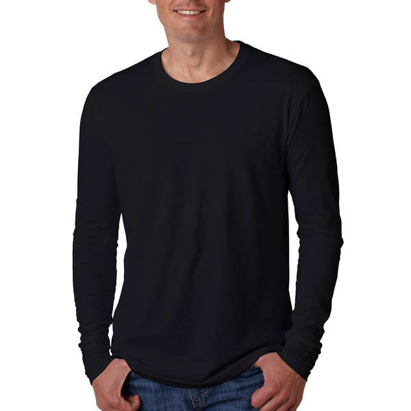 Next Level® Premium Cotton Men's Long Sleeve Fitted Tee