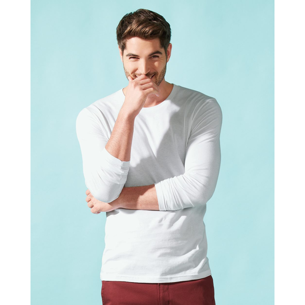 Next Level® Premium Cotton Men's Long Sleeve Fitted Tee