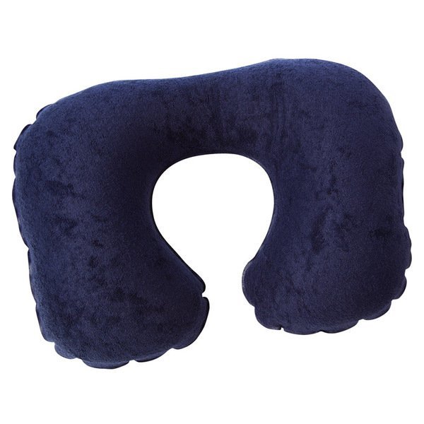 Terry Cotton Inflatable Travel Pillow
