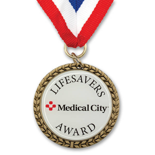 Die Cast Medal with Neck Ribbon