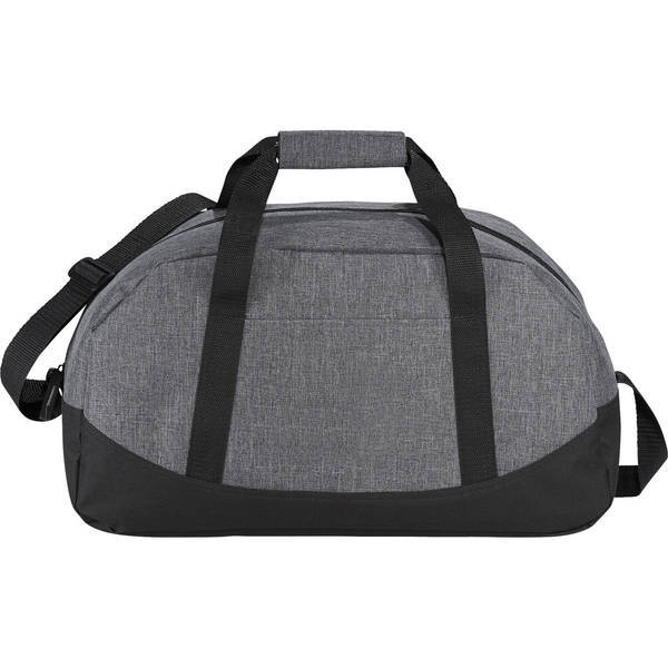 Graphite Polycanvas Gym Duffel Bag, 18"