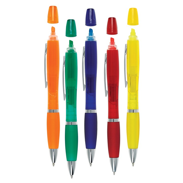 Bright Translucent Highlighter Pen Combo