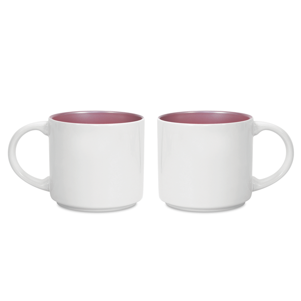 Metro Two-Tone Ceramic Mug, 14oz.