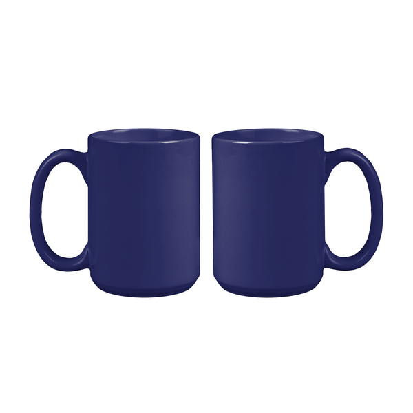 Mighty Glossy Ceramic Mug, 15oz. - Colors