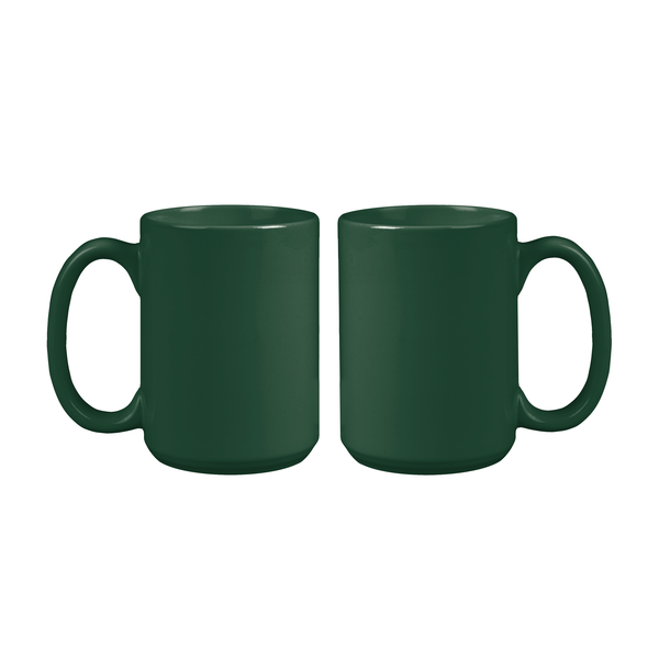 Mighty Glossy Ceramic Mug, 15oz. - Colors