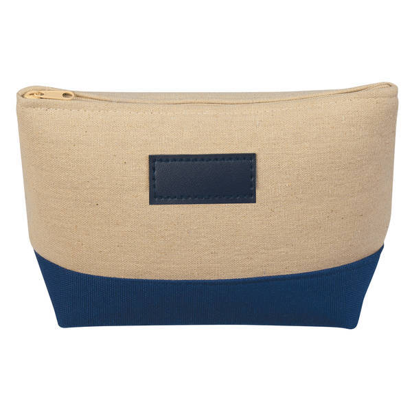 Sophia Jute Cosmetic Bag