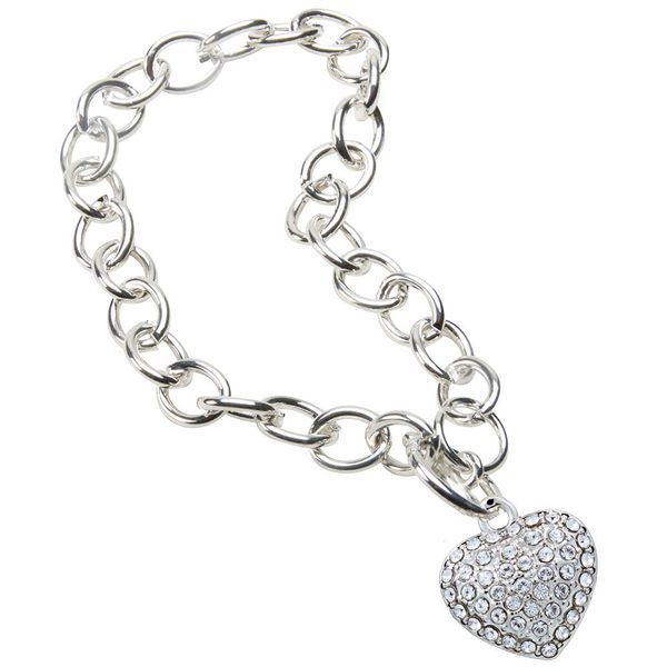 Crystal Heart Bracelet