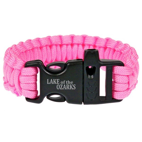 Paracord Bracelet with Whistle