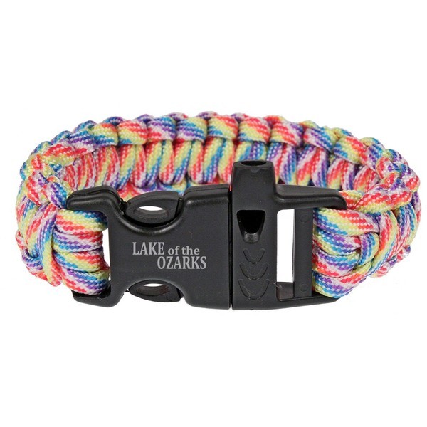 Paracord Bracelet with Whistle