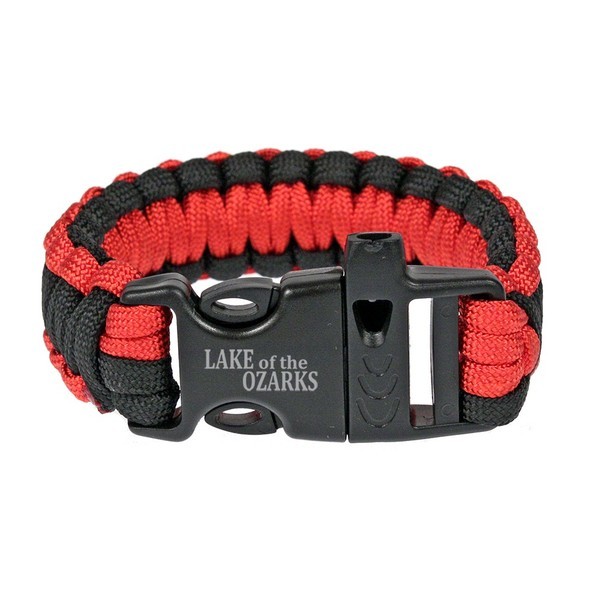 Paracord Bracelet with Whistle