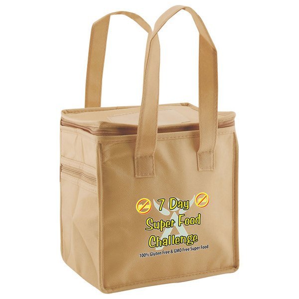 Cubic Non Woven Lunch Tote
