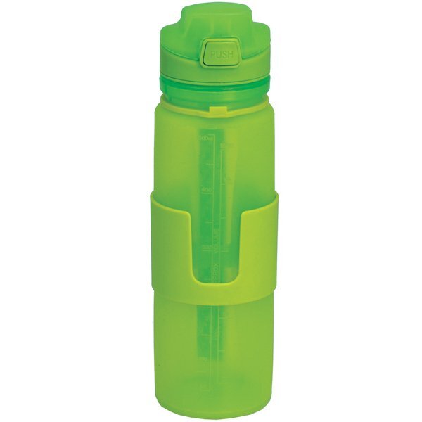 Foldable Silicone Travel Bottle, 20oz.