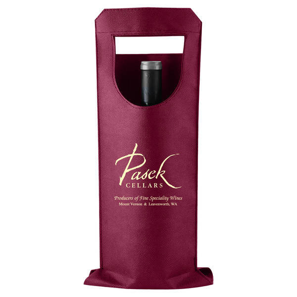 Single Bottle Non Woven Wine Bag