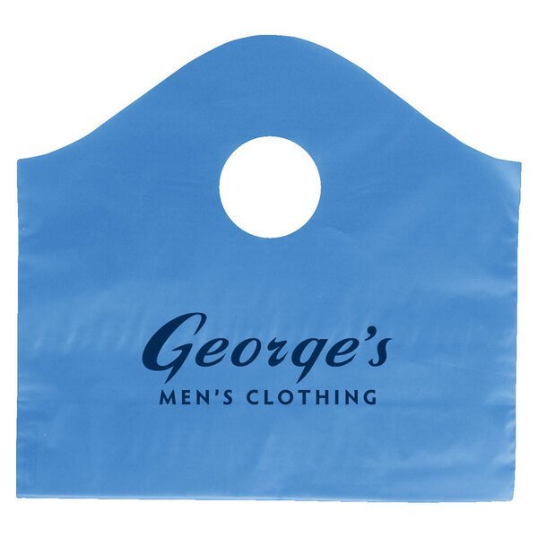 Frosted Super Wave Handle Bag, 11" x 12"