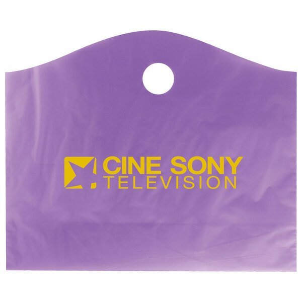 Frosted Super Wave Handle Bag, 18" x 22"