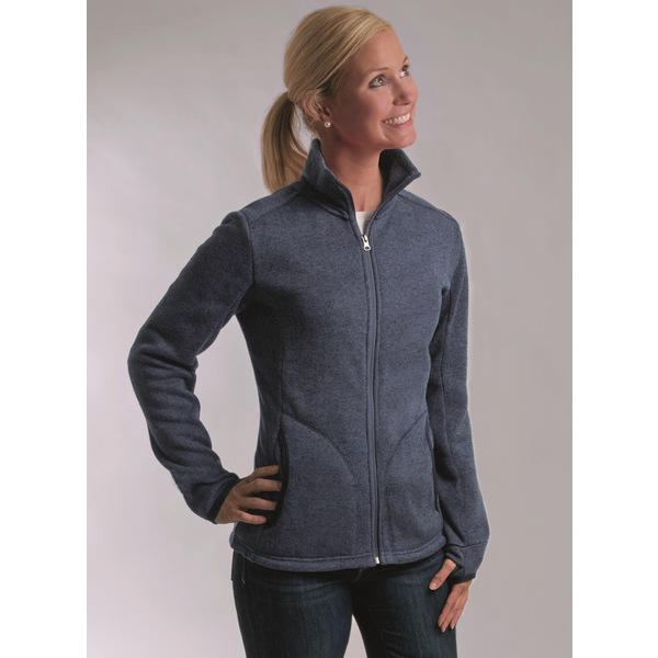 Charles River® Heathered Fleece Ladies' Jacket | Promotions Now