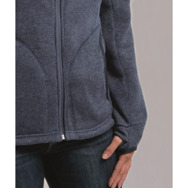 Charles River® Heathered Fleece Ladies' Jacket