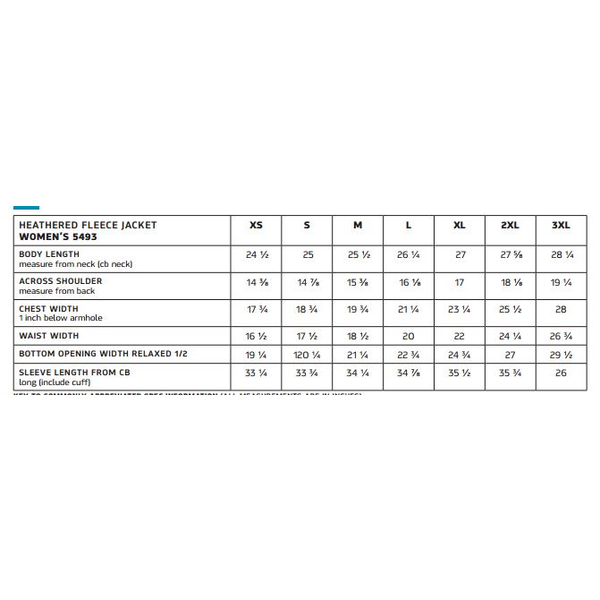 Charles River® Heathered Fleece Ladies' Jacket