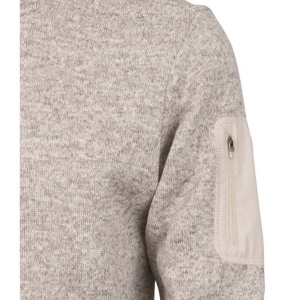 Charles River® Heathered Fleece Men's Quarter Zip