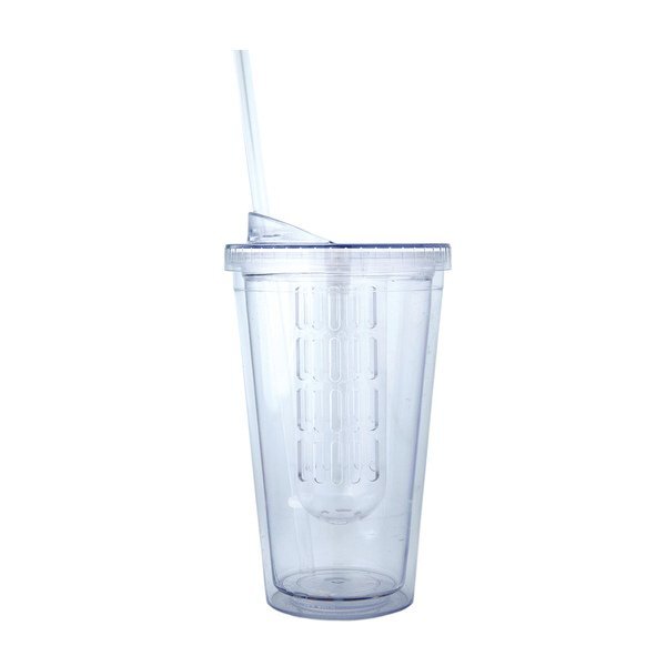 Fruit Infuser Acrylic Tumbler, 17oz.