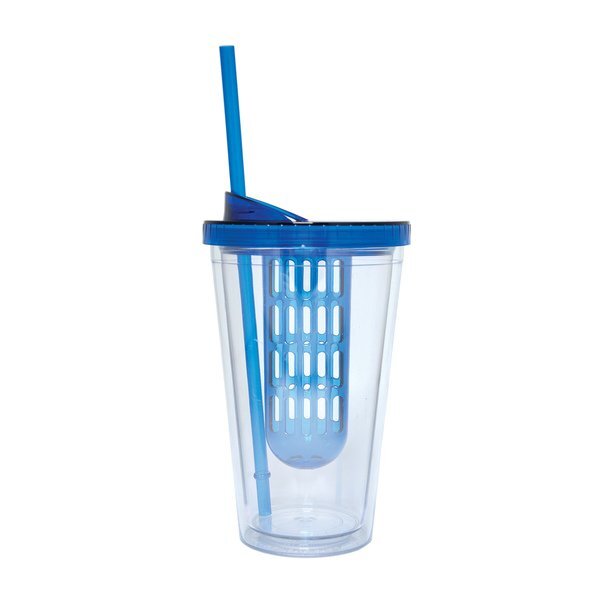 Fruit Infuser Acrylic Tumbler, 17oz.