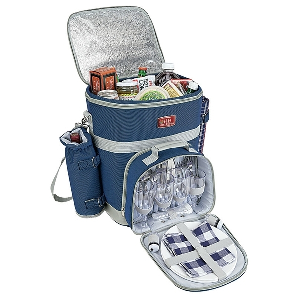 Central Park 4 Person Trolley Picnic Cooler Set