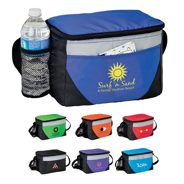 Classic Front Pocket 6-Can Cooler Bag