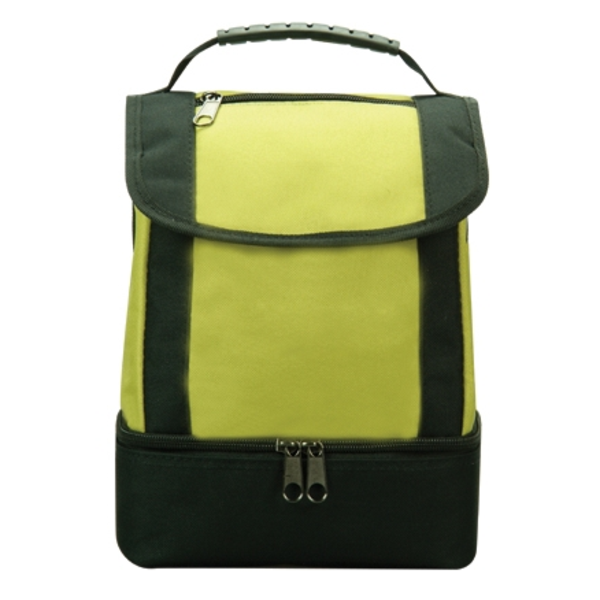 Dual Compartment Lunch Cooler Bag