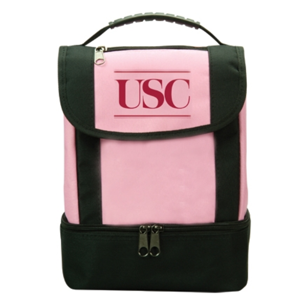 Dual Compartment Lunch Cooler Bag