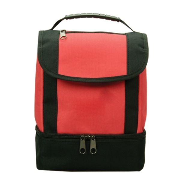 Dual Compartment Lunch Cooler Bag