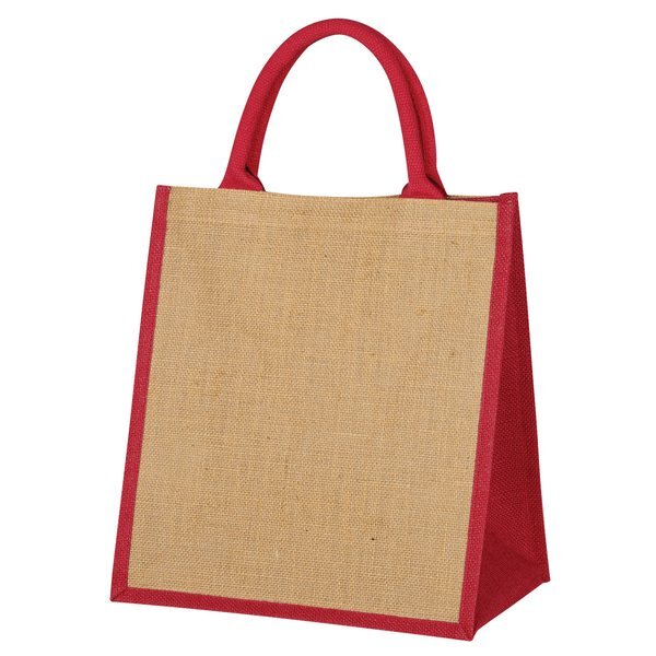Escape Medium Jute Tote Bag