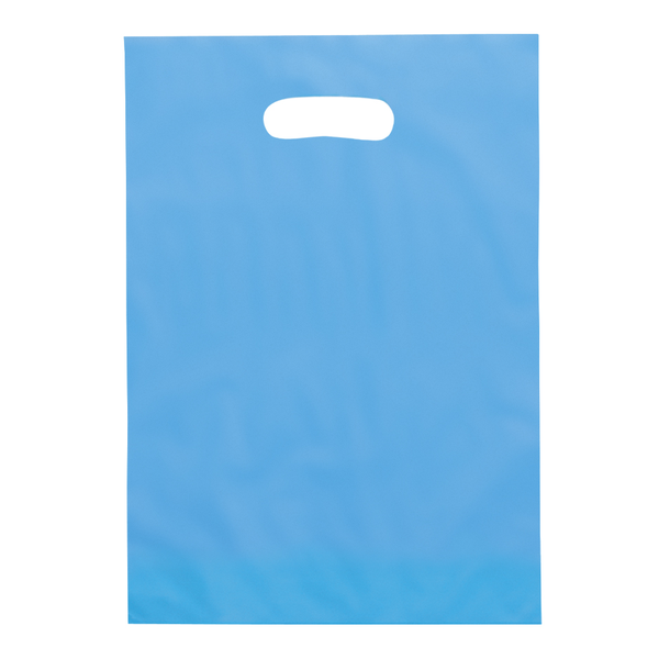 Frosted Brite Plastic Take Home Bag, 9-1/2" x 14"