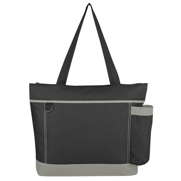 Tote bag with drink pocket sale