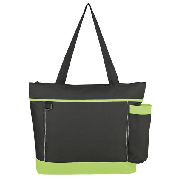 Journey Large Drink Bottle Pocket 600D Tote Bag