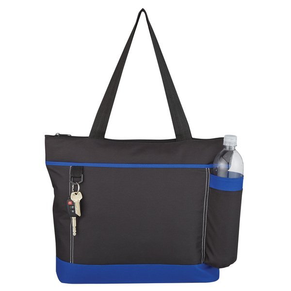 Journey Large Drink Bottle Pocket 600D Tote Bag