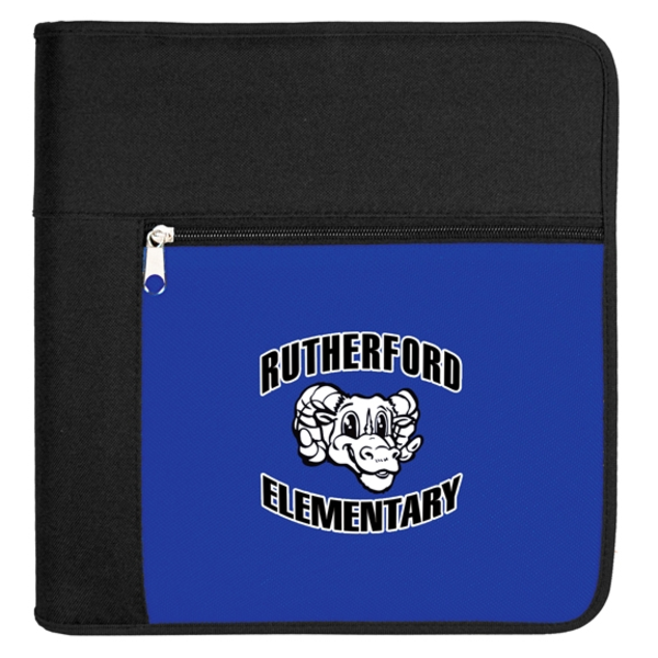 Three Ring Zippered Binder