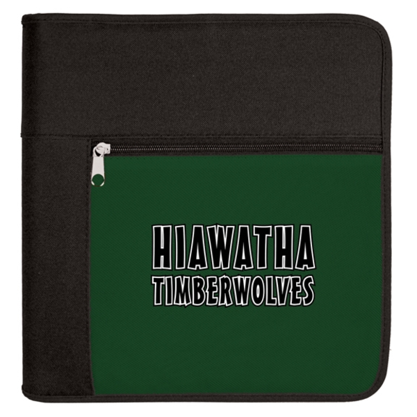 Three Ring Zippered Binder