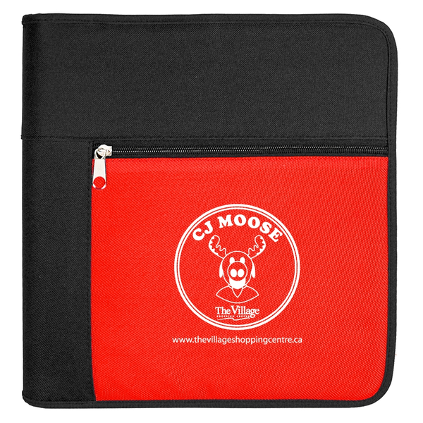 Three Ring Zippered Binder