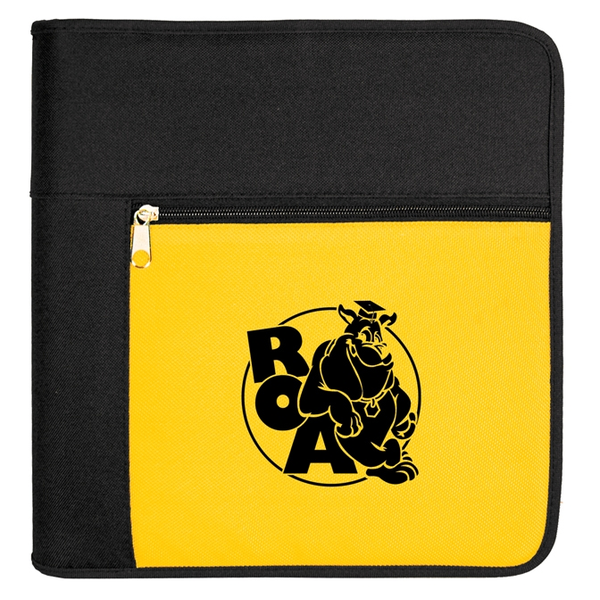 Three Ring Zippered Binder