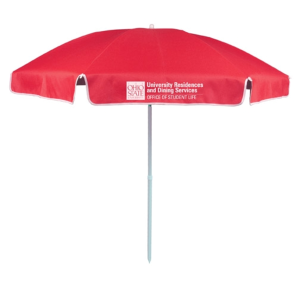 Reinforced Beach Umbrella, 72"